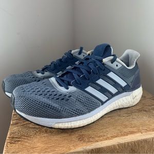 Adidas Women's Supernova PGS 789005 Running Blue/Silver Size 7 Boost Technology